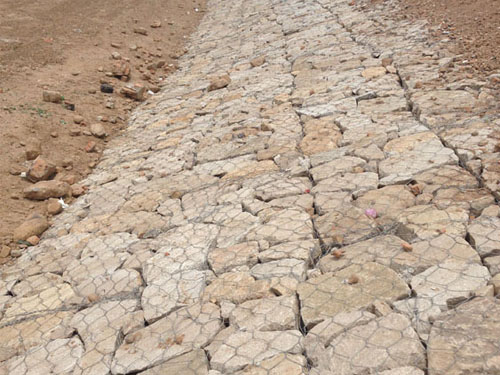 青海省河南縣雷諾護(hù)墊防洪工程